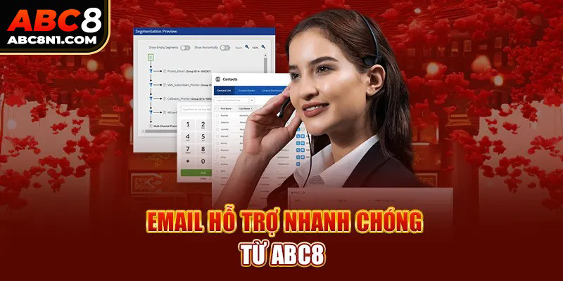 Liên hệ ABC8 siêu nhanh, siêu thoải mái để được nhận hỗ trợ